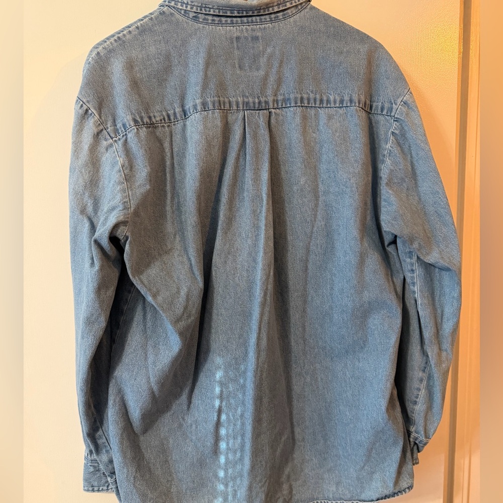 Dickies Light Blue Denim Shirt - Picture 5 of 5